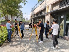 广元建筑施工测量班土建测量实战学习